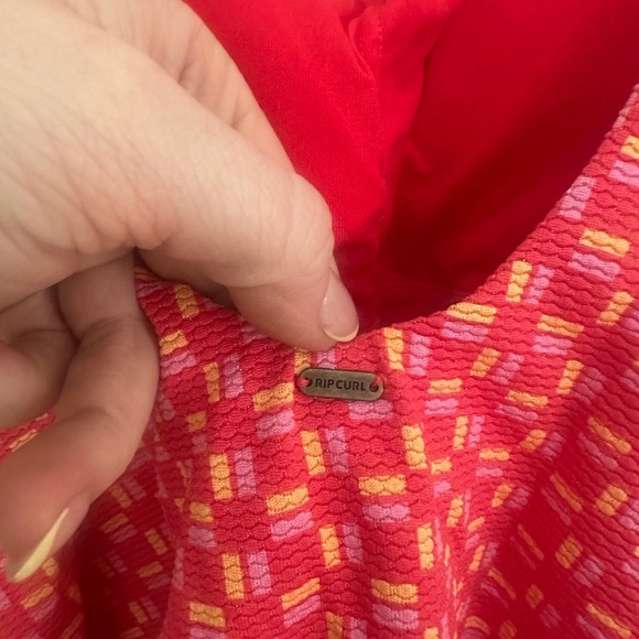 Rip Curl Red One Piece Swimsuit - Picture 3 of 4